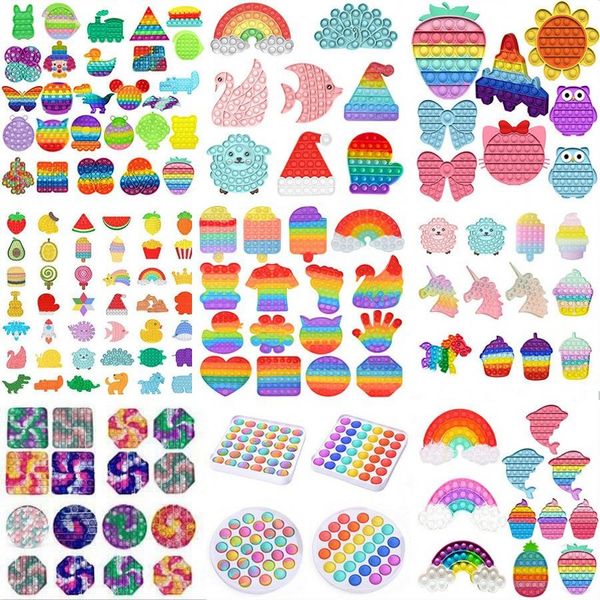 rainbow push fidget toy sensory push bubble fidget sensory autism special needs anxiety stress reliever for office workers fluorescen
rainbow push fidget toy sensory push bubble fidget sensory autism special needs anxiety stress reliever for office workers fluorescen