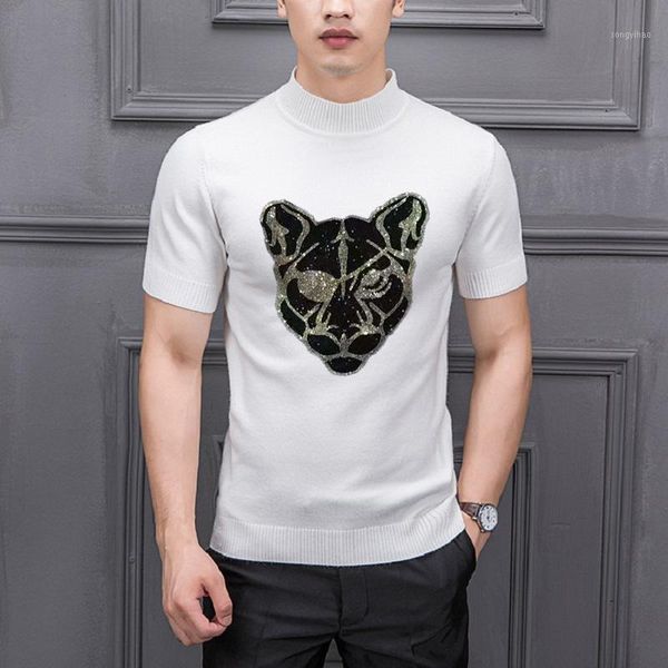 men's sweaters brand design spring sweater all-match luxury knitted t-shirt street personality youth diamond shiny pattern, White;black
men's sweaters brand design spring sweater all-match luxury knitted t-shirt street personality youth diamond shiny pattern, White;black