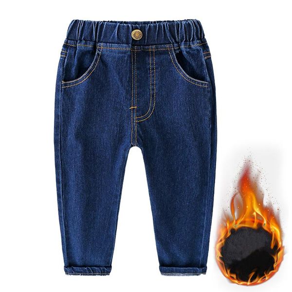 jeans children's autumn and winter boys style plus velvet thickened one-piece cotton pants warm, Blue
jeans children's autumn and winter boys style plus velvet thickened one-piece cotton pants warm, Blue