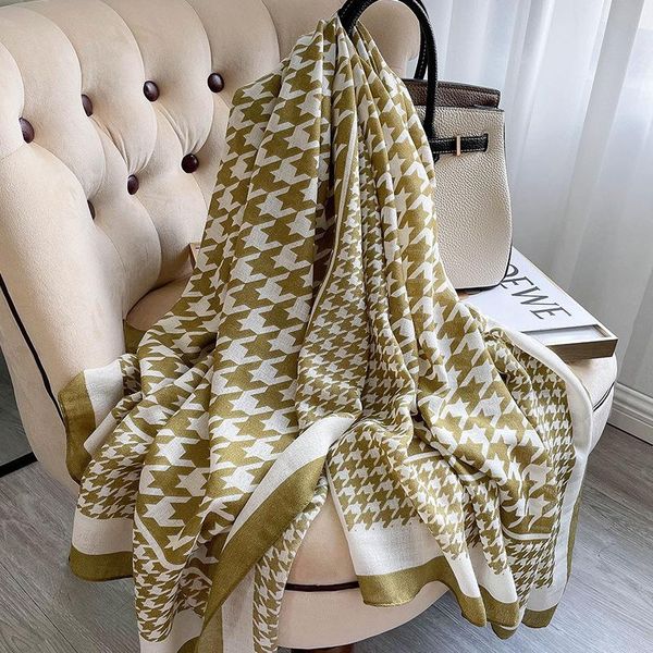 scarves luxury dustproof lattice bandanna fashion 180x90cm beach towel autumn and winter sunscreen female cotton shawls, Blue;gray
scarves luxury dustproof lattice bandanna fashion 180x90cm beach towel autumn and winter sunscreen female cotton shawls, Blue;gray