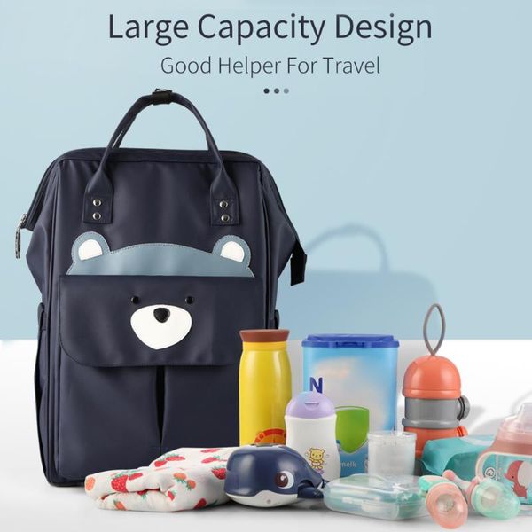 cartoon bear diaper bag backpack large capacity baby stroller waterproof oxford handbag maternity nursing nappy bags
cartoon bear diaper bag backpack large capacity baby stroller waterproof oxford handbag maternity nursing nappy bags