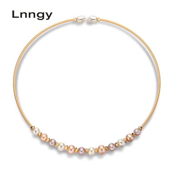 lnngy 14k gold filled chokers necklace 5.5-7mm natural freshwater pearl elegant pearl necklace chokers women jewelry gifts, Silver
lnngy 14k gold filled chokers necklace 5.5-7mm natural freshwater pearl elegant pearl necklace chokers women jewelry gifts, Silver