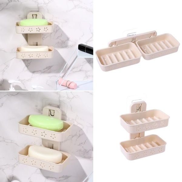 soap dishes bathroom double layer leaking water wall mounted case saver container dish holder
soap dishes bathroom double layer leaking water wall mounted case saver container dish holder