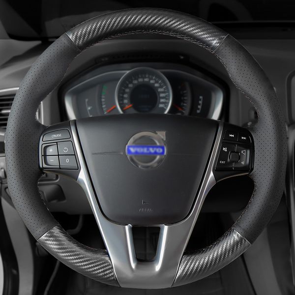 for volvo xc60 s90 s60l xc60 s40 v40 diy custom leather hand-sewn car interior decoration steering wheel cover
for volvo xc60 s90 s60l xc60 s40 v40 diy custom leather hand-sewn car interior decoration steering wheel cover