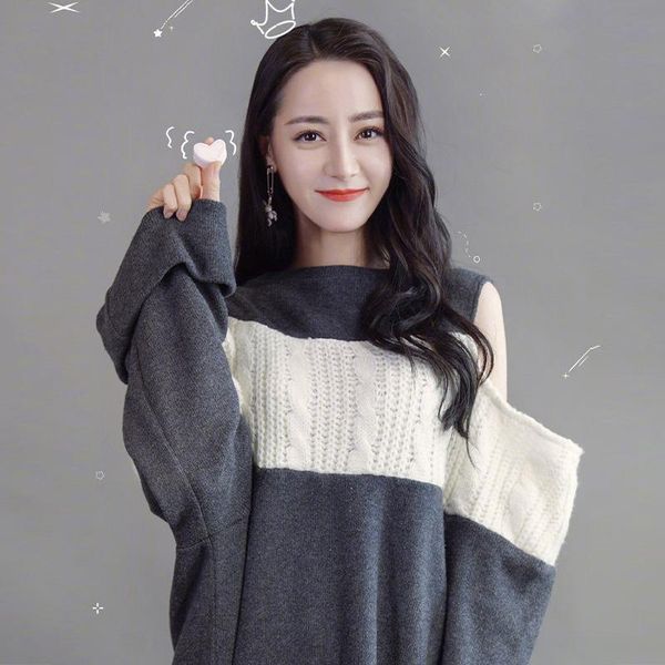 women's knits & tees you are my glory, diri reba star, the same sweater, medium and long cashmere bottomed sweater, White
women's knits & tees you are my glory, diri reba star, the same sweater, medium and long cashmere bottomed sweater, White