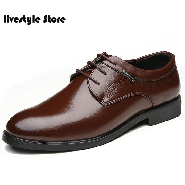 mens leather formal shoes fashion men dress business office calcados masculino chaussure homme cuir, Black
mens leather formal shoes fashion men dress business office calcados masculino chaussure homme cuir, Black