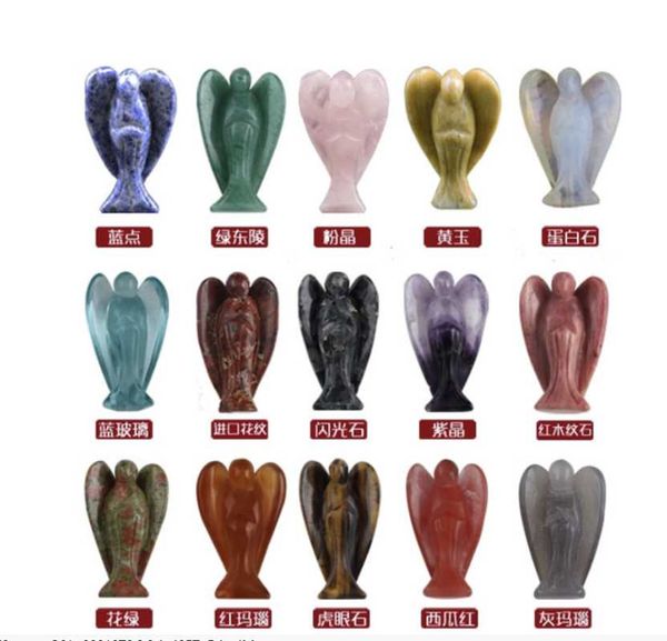 jewelry pouches, bags carved natural crystal angel gem home and office ornaments, Pink;blue
jewelry pouches, bags carved natural crystal angel gem home and office ornaments, Pink;blue