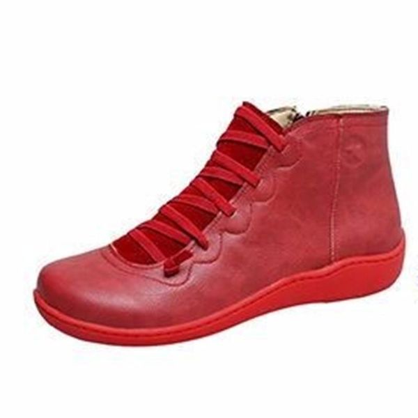 boots women pu leather ankle autumn solid zip strappy vintage punk flat ladies shoes woman botas mujer, Black
boots women pu leather ankle autumn solid zip strappy vintage punk flat ladies shoes woman botas mujer, Black