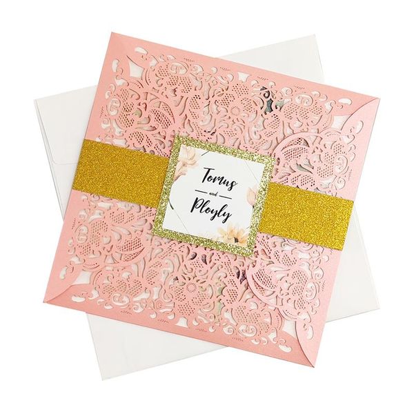 25set design laser cut bride wedding invitation cards with envelopes blank print birthday party anniversary thank you card greeting
25set design laser cut bride wedding invitation cards with envelopes blank print birthday party anniversary thank you card greeting