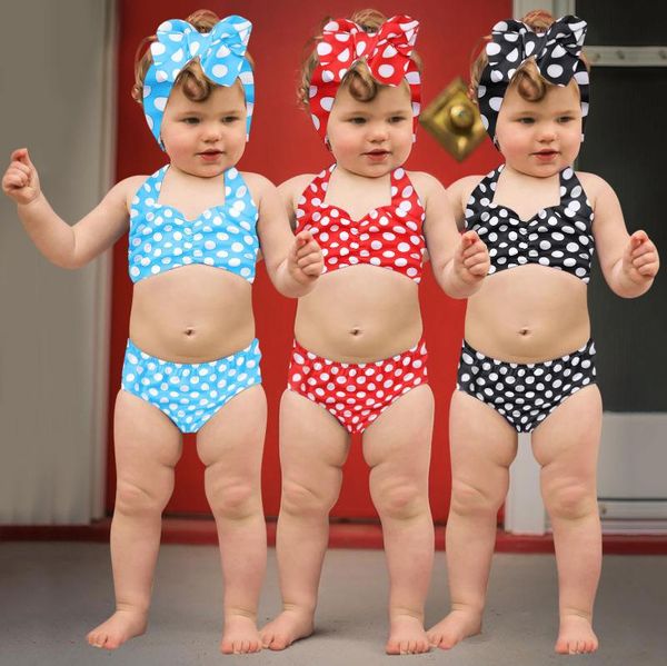 baby girl bikini set swimwear bownot headband dot strappy ruffled swimming trunks swimsuit costume bathing one-pieces, Black
baby girl bikini set swimwear bownot headband dot strappy ruffled swimming trunks swimsuit costume bathing one-pieces, Black