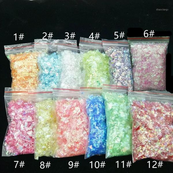 20g/bag nail art glitter glass paper diy flakes mermaids holographic for uv gel polish deco bulk cpd041, Silver;gold
20g/bag nail art glitter glass paper diy flakes mermaids holographic for uv gel polish deco bulk cpd041, Silver;gold