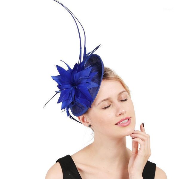 party millinery bridal hair accessories wedding feather flower fascinator hat elegant women with ostrich quill adorned hat1
party millinery bridal hair accessories wedding feather flower fascinator hat elegant women with ostrich quill adorned hat1