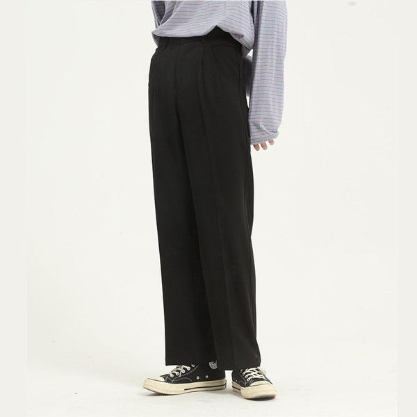 male japan korea streetwear vintage fashion slim fit straight trousers spring summer pants men business casual suit pant men's, Black
male japan korea streetwear vintage fashion slim fit straight trousers spring summer pants men business casual suit pant men's, Black