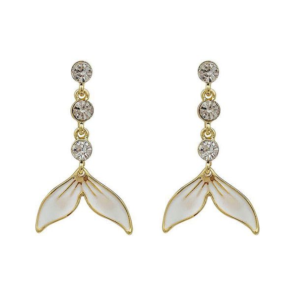dangle & chandelier japan and south korea dongdaemun trend fashion retro exquisite rhinestone long female personality wild fishtail earrings, Silver
dangle & chandelier japan and south korea dongdaemun trend fashion retro exquisite rhinestone long female personality wild fishtail earrings, Silver
