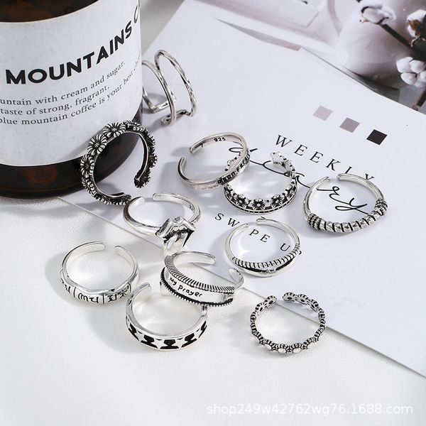 ring south korea dongdamen small zou ju index finger ins cold wind cool opening personalized fashion simple, Silver
ring south korea dongdamen small zou ju index finger ins cold wind cool opening personalized fashion simple, Silver
