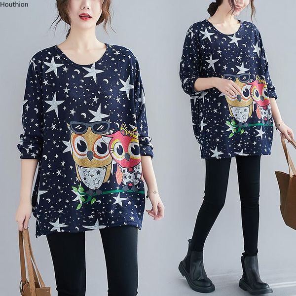 women's t-shirt spring long sleeve cartoons printing round neck korean comfortable tshirt fashion casual loose cotton t shirt, White
women's t-shirt spring long sleeve cartoons printing round neck korean comfortable tshirt fashion casual loose cotton t shirt, White