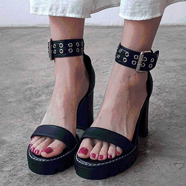 doratasia 2021 brand design runway show genuine leather leisure high heels platform skin summer sandals women shoes, Black
doratasia 2021 brand design runway show genuine leather leisure high heels platform skin summer sandals women shoes, Black