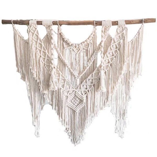 tapestries nordic hand woven large rope tapestry bedroom sofa background wall hanging cloth wedding room decoration
tapestries nordic hand woven large rope tapestry bedroom sofa background wall hanging cloth wedding room decoration