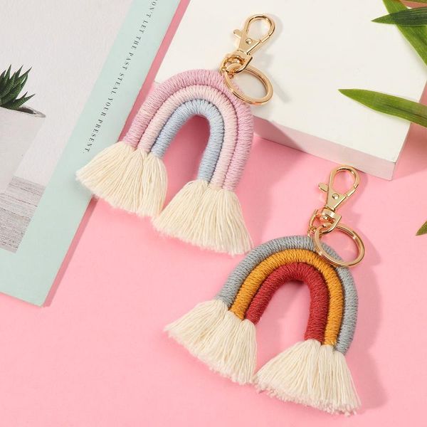 keychains 1pc/3pcs boho rainbow tassel diffuser keychain car keyring holder bag wallet purse decor art key chain handbag charms, Silver
keychains 1pc/3pcs boho rainbow tassel diffuser keychain car keyring holder bag wallet purse decor art key chain handbag charms, Silver