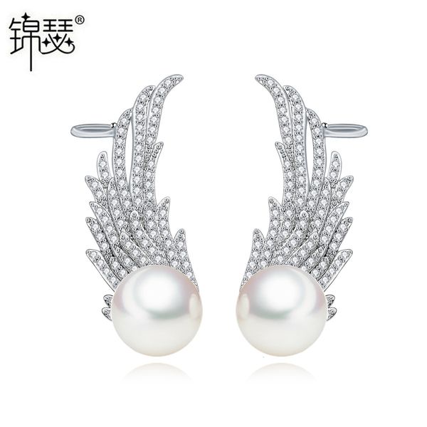 jewelry charm stud feather earrings aaa zircon small round micro inlaid korean pearl, Golden
jewelry charm stud feather earrings aaa zircon small round micro inlaid korean pearl, Golden