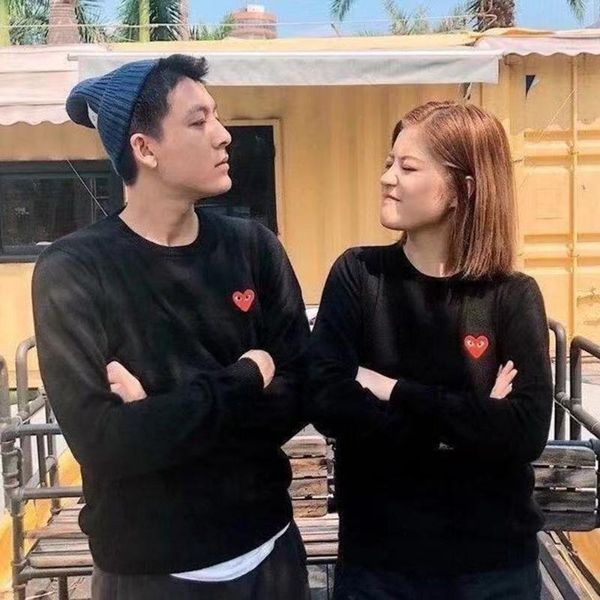 men's sweaters women's star with the same gey love thick knitted sweater embroidery for men women couple pullovers spring autumn, White;black
men's sweaters women's star with the same gey love thick knitted sweater embroidery for men women couple pullovers spring autumn, White;black