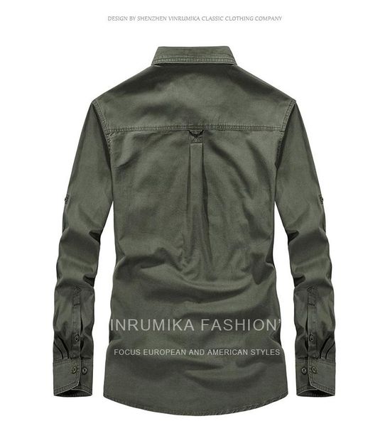 men's casual shirts big size s-6xl 2021 spring europe military good quality khaki cotton long sleeve shirt man autumn navy blue, White;black
men's casual shirts big size s-6xl 2021 spring europe military good quality khaki cotton long sleeve shirt man autumn navy blue, White;black