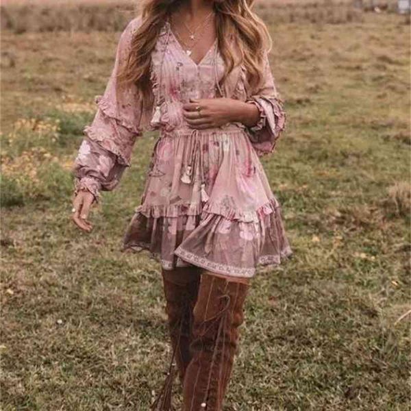 casual dresses women tassel lacing up bow o neck floral print boho dress spliced wood ear ruffles lantern long sleeve mini short 8ekh, Black;gray
casual dresses women tassel lacing up bow o neck floral print boho dress spliced wood ear ruffles lantern long sleeve mini short 8ekh, Black;gray