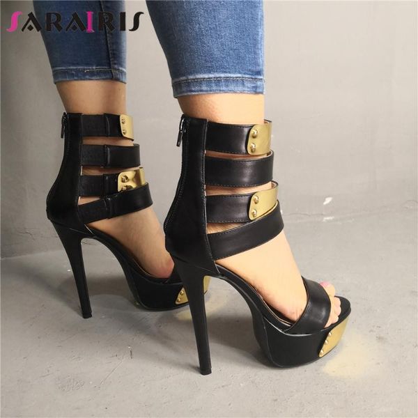brand design big size 34-47 platform party nightclub woman shoes women thin high heels gladiator sandals, Black
brand design big size 34-47 platform party nightclub woman shoes women thin high heels gladiator sandals, Black
