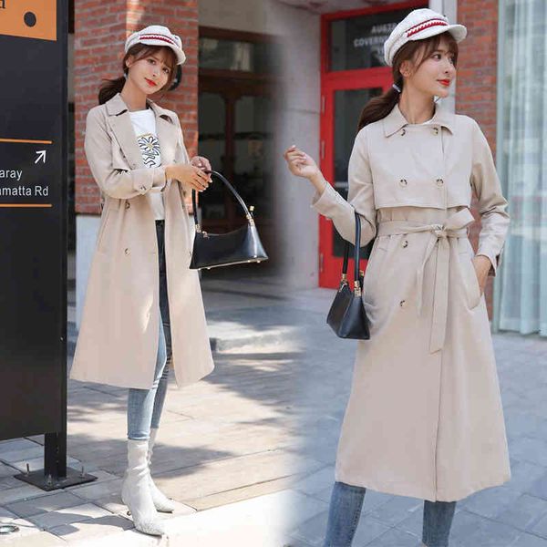 women's cape spring autumn long trench coat women casual slim double breasted chic with pocket ka905 ercw, Black
women's cape spring autumn long trench coat women casual slim double breasted chic with pocket ka905 ercw, Black
