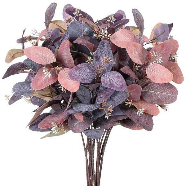 eucalyptus stems 8pcs silk seeded greenery leaves real contact leaf fake branches sprigs for wedding decorative flowers & wreaths
eucalyptus stems 8pcs silk seeded greenery leaves real contact leaf fake branches sprigs for wedding decorative flowers & wreaths
