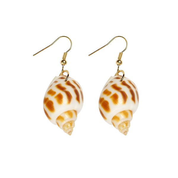 yamog natural conch shell charm earrings bohemian women alloy earring hook european beach vacation party ear drop ornaments accessories gold, Golden
yamog natural conch shell charm earrings bohemian women alloy earring hook european beach vacation party ear drop ornaments accessories gold, Golden