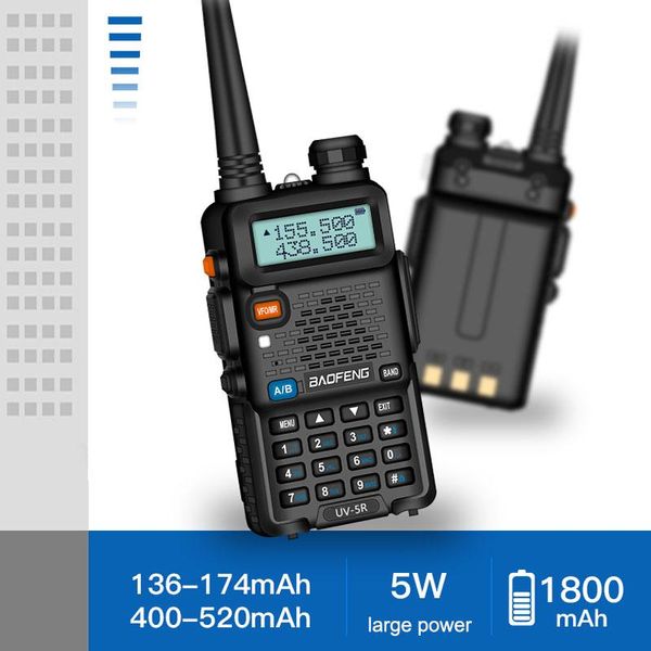 walkie talkie professional radio dual band uv-5r handheld outdoor activity 5w two way 5r
walkie talkie professional radio dual band uv-5r handheld outdoor activity 5w two way 5r