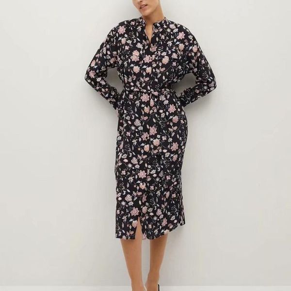 casual dresses vintage floral print maxi dress women boho long sleeve o neck sashes shirt robe, Black;gray
casual dresses vintage floral print maxi dress women boho long sleeve o neck sashes shirt robe, Black;gray