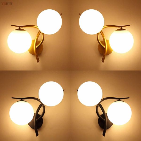 wall lamp led bedroom lamps ac 220v e14 light modern design bedside gilding technics glass lights ac85-265v
wall lamp led bedroom lamps ac 220v e14 light modern design bedside gilding technics glass lights ac85-265v