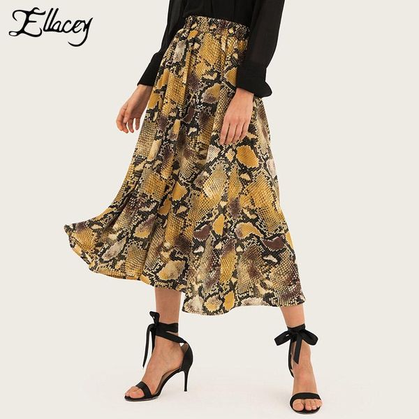 skirts ellacey summer snakeskin pattern bohemian woman fashion empire a-line long skirt elastic waist serpentine beach, Black
skirts ellacey summer snakeskin pattern bohemian woman fashion empire a-line long skirt elastic waist serpentine beach, Black