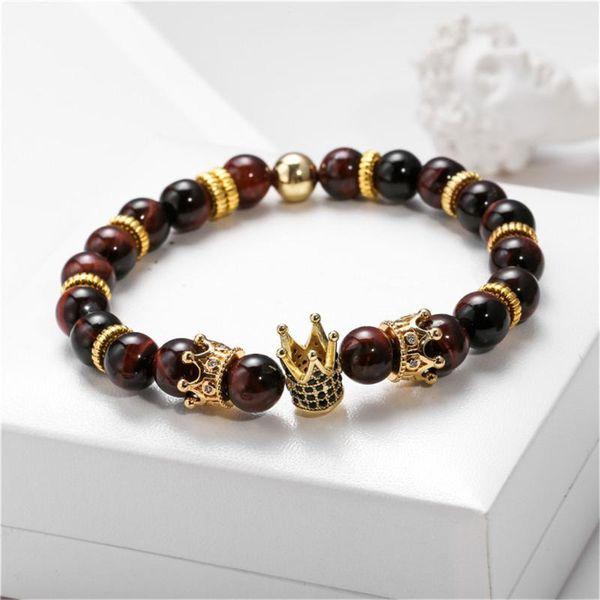 charm bracelets micro pave cubic zirconia hecagon crown bracelet women men couple stone bead bangles gift handmade jewelry wholesale, Golden;silver
charm bracelets micro pave cubic zirconia hecagon crown bracelet women men couple stone bead bangles gift handmade jewelry wholesale, Golden;silver