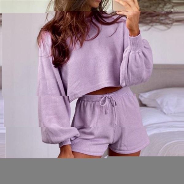 women's tracksuits o neck long sleeve loose shirt women set and shorts knit casual summer two piece sets white outfits, Gray
women's tracksuits o neck long sleeve loose shirt women set and shorts knit casual summer two piece sets white outfits, Gray
