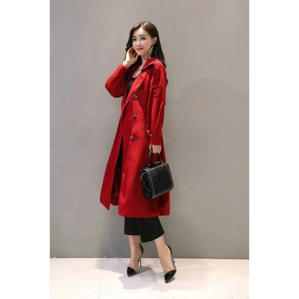women fashion solid sashes button long trench ladies turn down collar double breasted chic female streetwear 210521, Tan;black
women fashion solid sashes button long trench ladies turn down collar double breasted chic female streetwear 210521, Tan;black