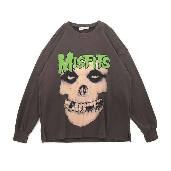 men's t-shirts skulls print long sleeve t-shirt high street hip-hop rap loose tie dyed tee, White;black
men's t-shirts skulls print long sleeve t-shirt high street hip-hop rap loose tie dyed tee, White;black