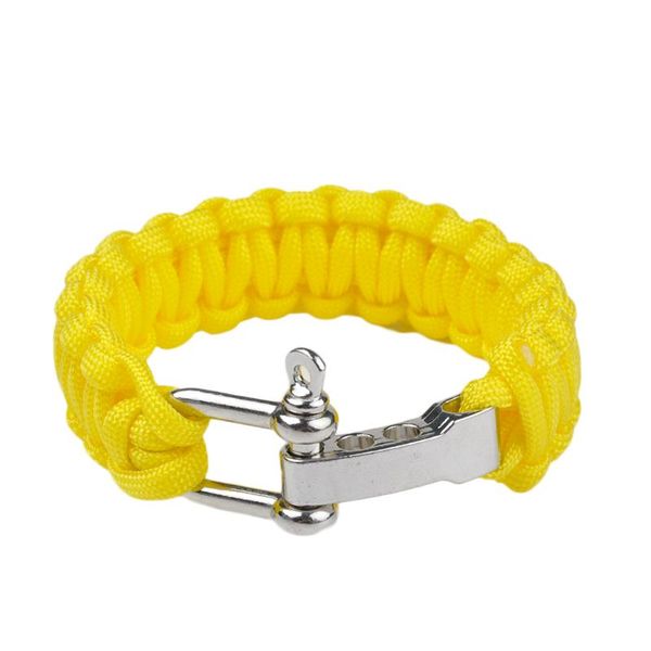 charm bracelets paracord fashion rope with whistle buckle outdoor camping survival kit stainless steel, Golden;silver
charm bracelets paracord fashion rope with whistle buckle outdoor camping survival kit stainless steel, Golden;silver