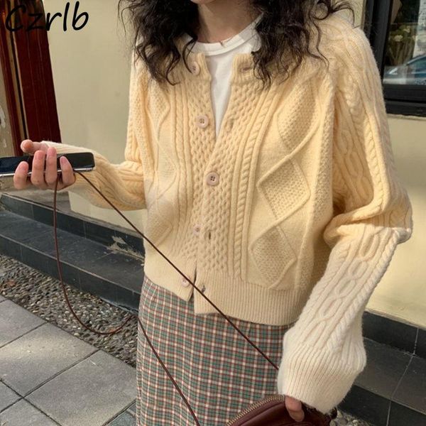 women's knits & tees cardigan women cropped ladies sweaters solid all-match single breasted lazy style slim korean version college mini, White
women's knits & tees cardigan women cropped ladies sweaters solid all-match single breasted lazy style slim korean version college mini, White