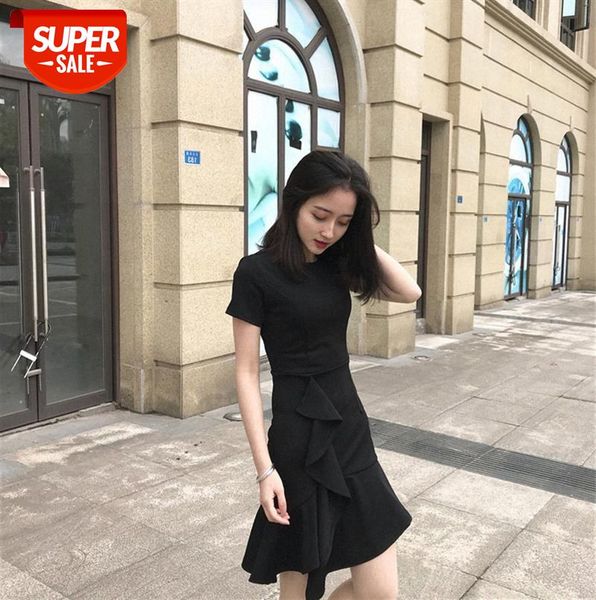 hong kong taste scheming cold wind hepburn little black dress female short-sleeved waist retro chic tide #mu6m, Black;gray
hong kong taste scheming cold wind hepburn little black dress female short-sleeved waist retro chic tide #mu6m, Black;gray
