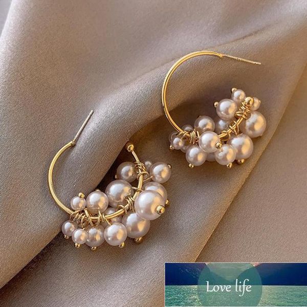 fairy c-shaped earrings new multiple pearl earrings for women earing jewelry earings gold color earring kolczyki pendientes gift  factory pr, Golden;silver
fairy c-shaped earrings new multiple pearl earrings for women earing jewelry earings gold color earring kolczyki pendientes gift  factory pr, Golden;silver