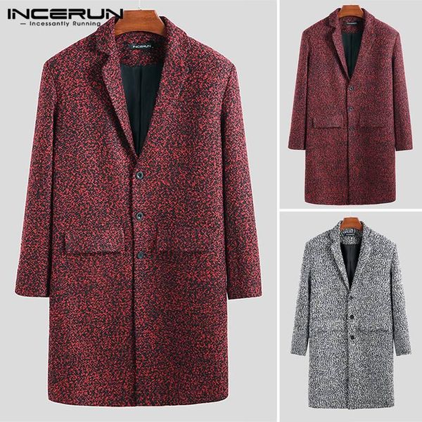 men's trench coats incerun men long sleeve solid color windproof woolen business style trend button jackets abrigos hombre, Tan;black
men's trench coats incerun men long sleeve solid color windproof woolen business style trend button jackets abrigos hombre, Tan;black