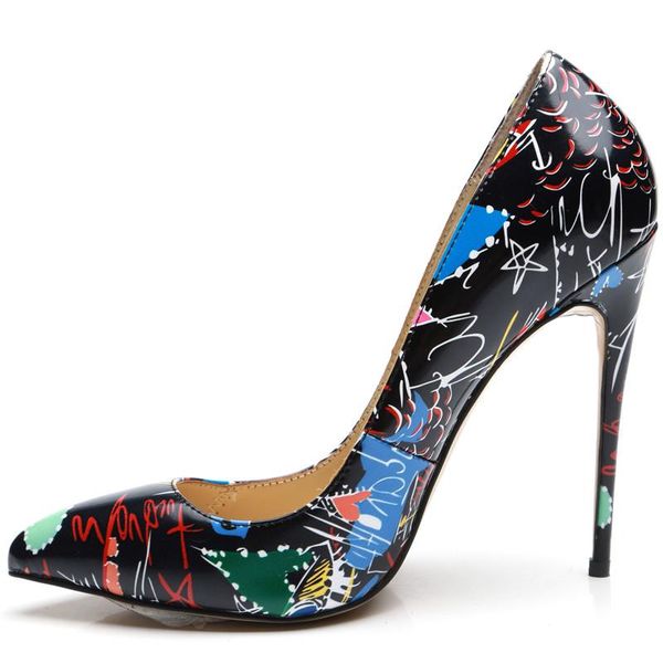 dress shoes black graffiti colorful women high heels pumps 2021 spring autumn wedding party 12 cm stilettos
dress shoes black graffiti colorful women high heels pumps 2021 spring autumn wedding party 12 cm stilettos