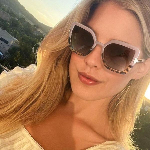 sunglasses oversized square brand leopard fashion men women shades uv400 vintage glasses 50516, White;black
sunglasses oversized square brand leopard fashion men women shades uv400 vintage glasses 50516, White;black