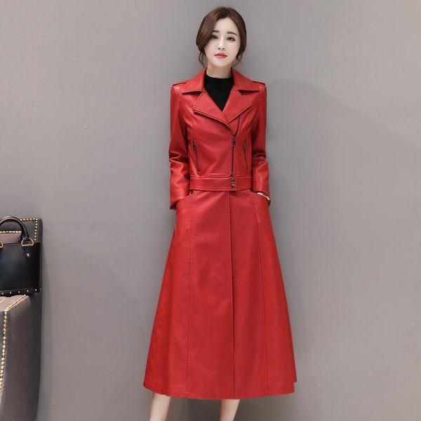 women's leather & faux spring autumn plus size women 2021 korean version of the slim stitching windbreaker jacket (hem detachable) fema, Black
women's leather & faux spring autumn plus size women 2021 korean version of the slim stitching windbreaker jacket (hem detachable) fema, Black