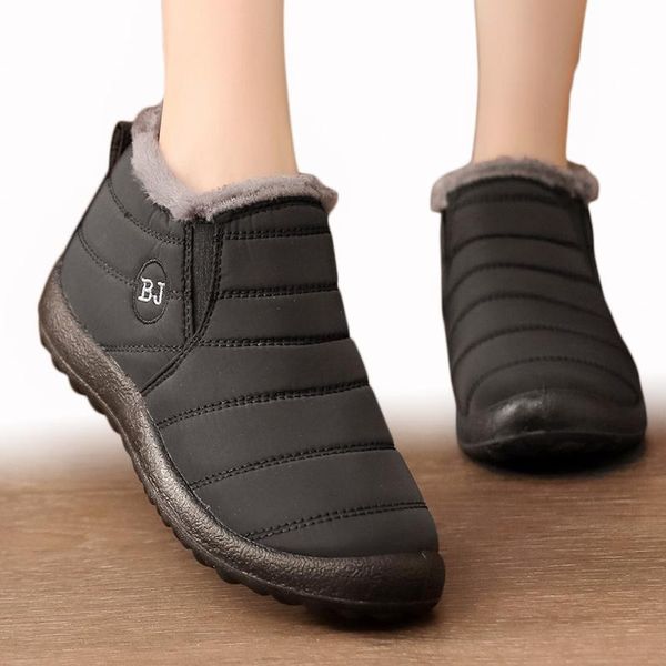 boots women keep warm winter shoes woman waterproof snow with fur botas mujer ankle female plus size 35-46, Black
boots women keep warm winter shoes woman waterproof snow with fur botas mujer ankle female plus size 35-46, Black
