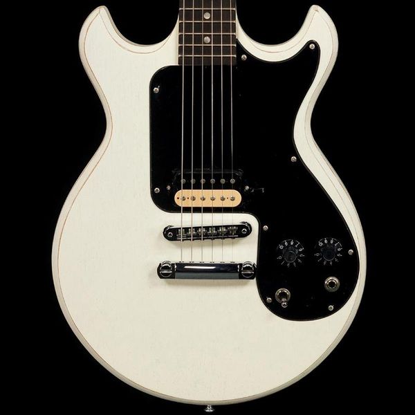 custom wholesale sub-white mahogany body neck, rosewood fingerboard, melodic manufacturer joan jeter signature 6-string electric guitar, cus
custom wholesale sub-white mahogany body neck, rosewood fingerboard, melodic manufacturer joan jeter signature 6-string electric guitar, cus