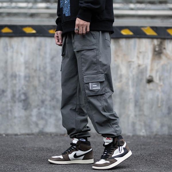 streetwear fashion men joggers loose fit multi pockets casual cargo pants overalls elastic waist hip hop wide leg trousers men's, Black
streetwear fashion men joggers loose fit multi pockets casual cargo pants overalls elastic waist hip hop wide leg trousers men's, Black